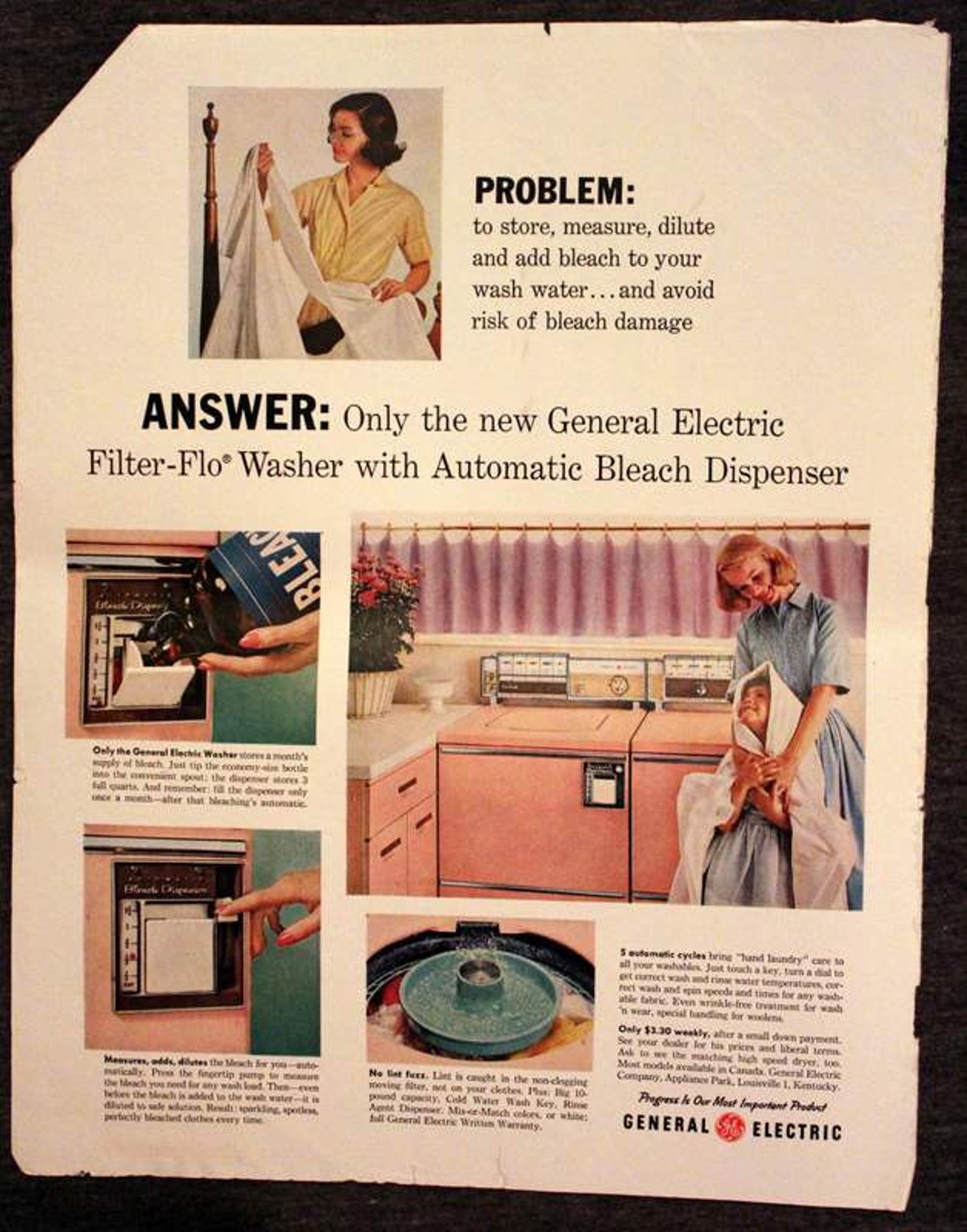 1959 General Electric Washing Machine Ad Saturday Evening Etsy 1959 General Electric Washing Machine Ad Saturday Evening Etsy
