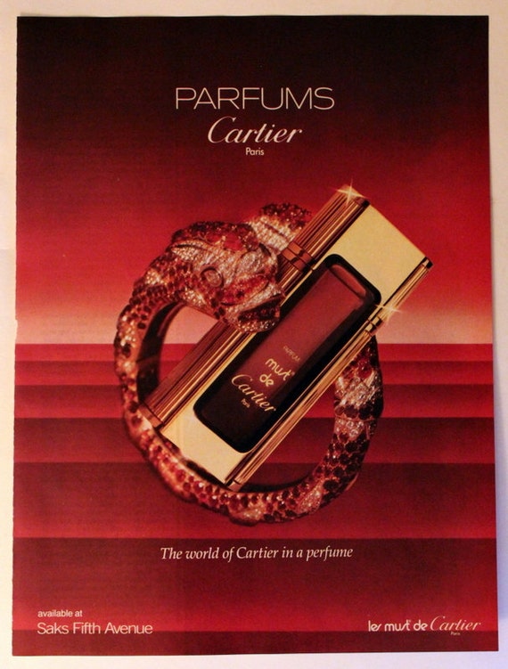 vintage cartier advertising