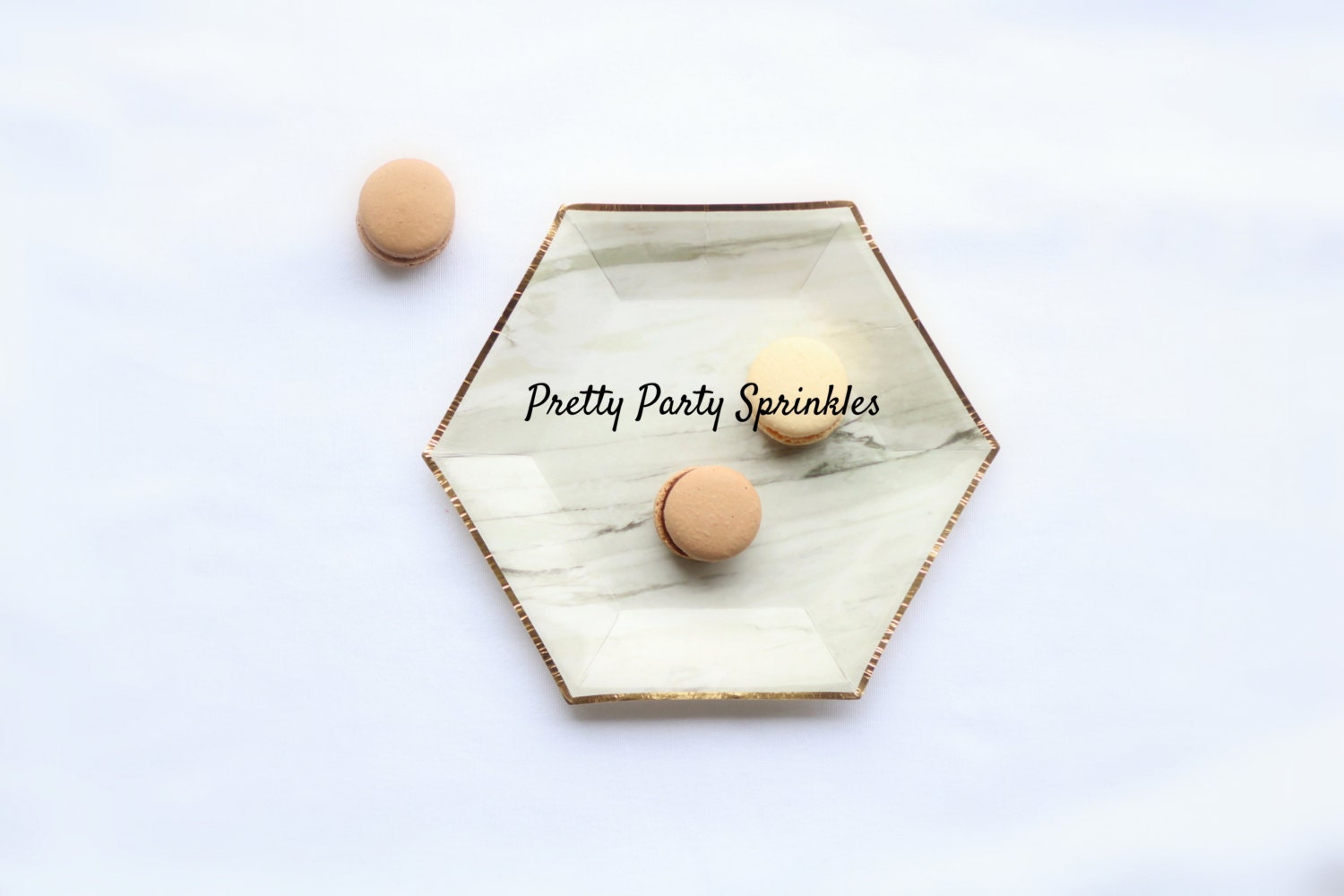 Gold Marble Paper Plates Guy Birthday Dinner Dessert Etsy
