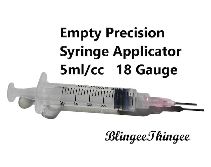 CRAFT SYRINGE for Glue/liquid Application Applicator for Crafts 5ml/cc