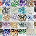 CHOOSE Size and Color Flatback Resin High Quality Faceted Rhinestones 1000 2mm 3mm 4mm 5mm or 200 6mm Diy Deco Bling Embellishments 