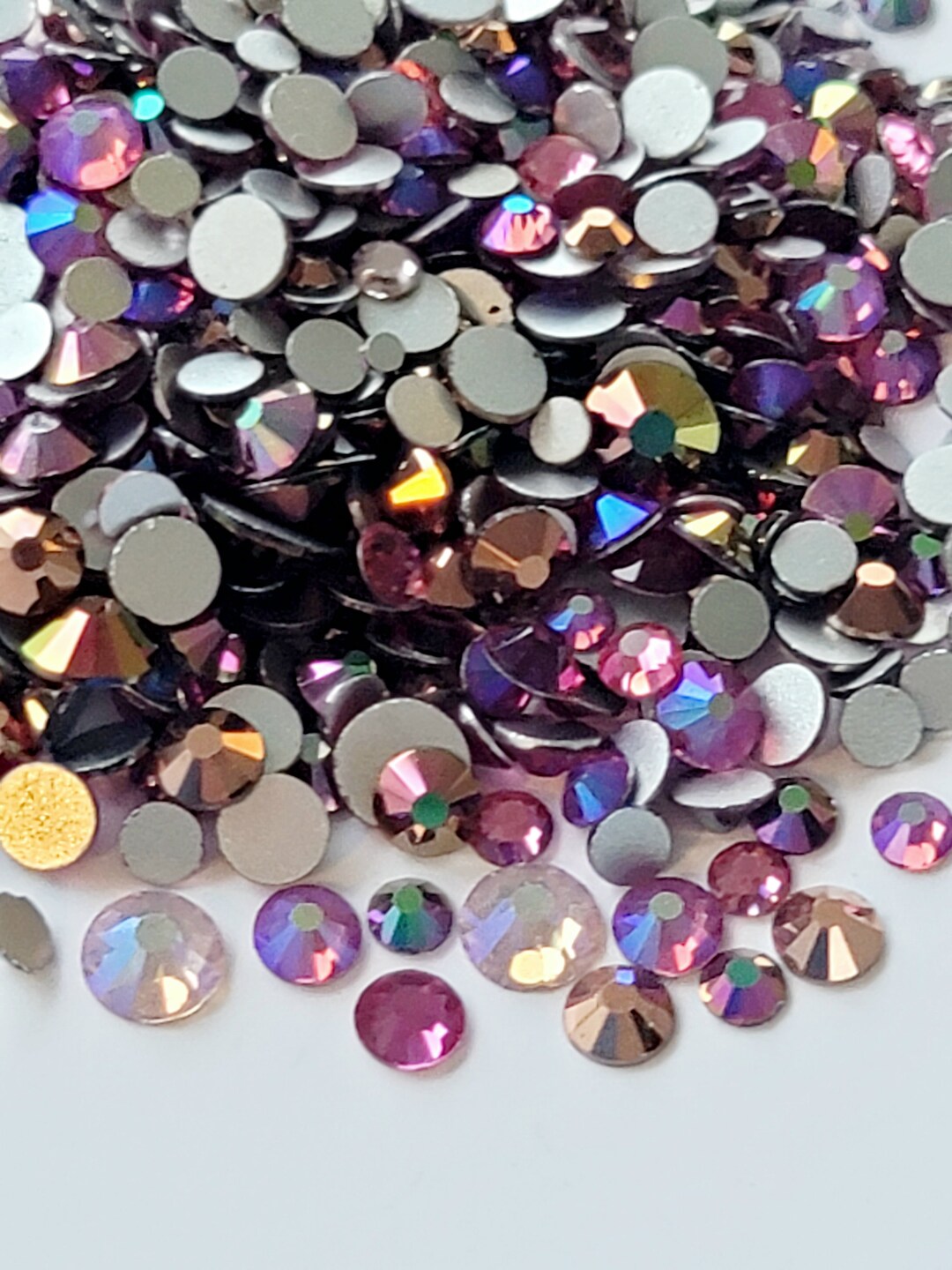 Luxury Bling Mix #11 Flatback Glass Rhinestones Assorted Colors & Sizes ...