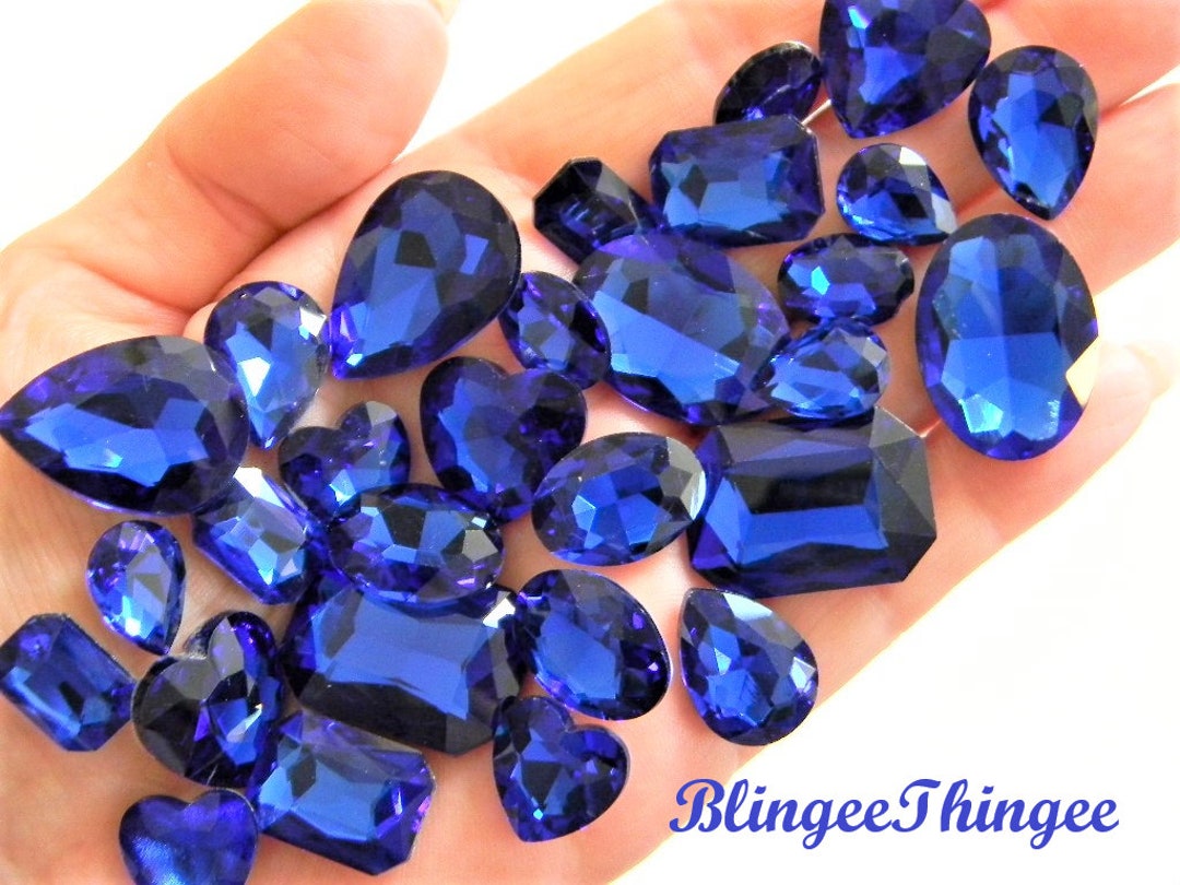 OPAQUE Jelly Flatback Resin Rhinestones NO AB Coating Choose Size and Color  2mm 3mm 4mm 5mm 6mm Faceted Bling Nonhotfix 