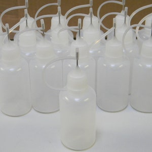 30ml Applicator Bottle for Precise Application of Glues Etc. Precision Fine Tip Squeeze 1 Empty Bottle