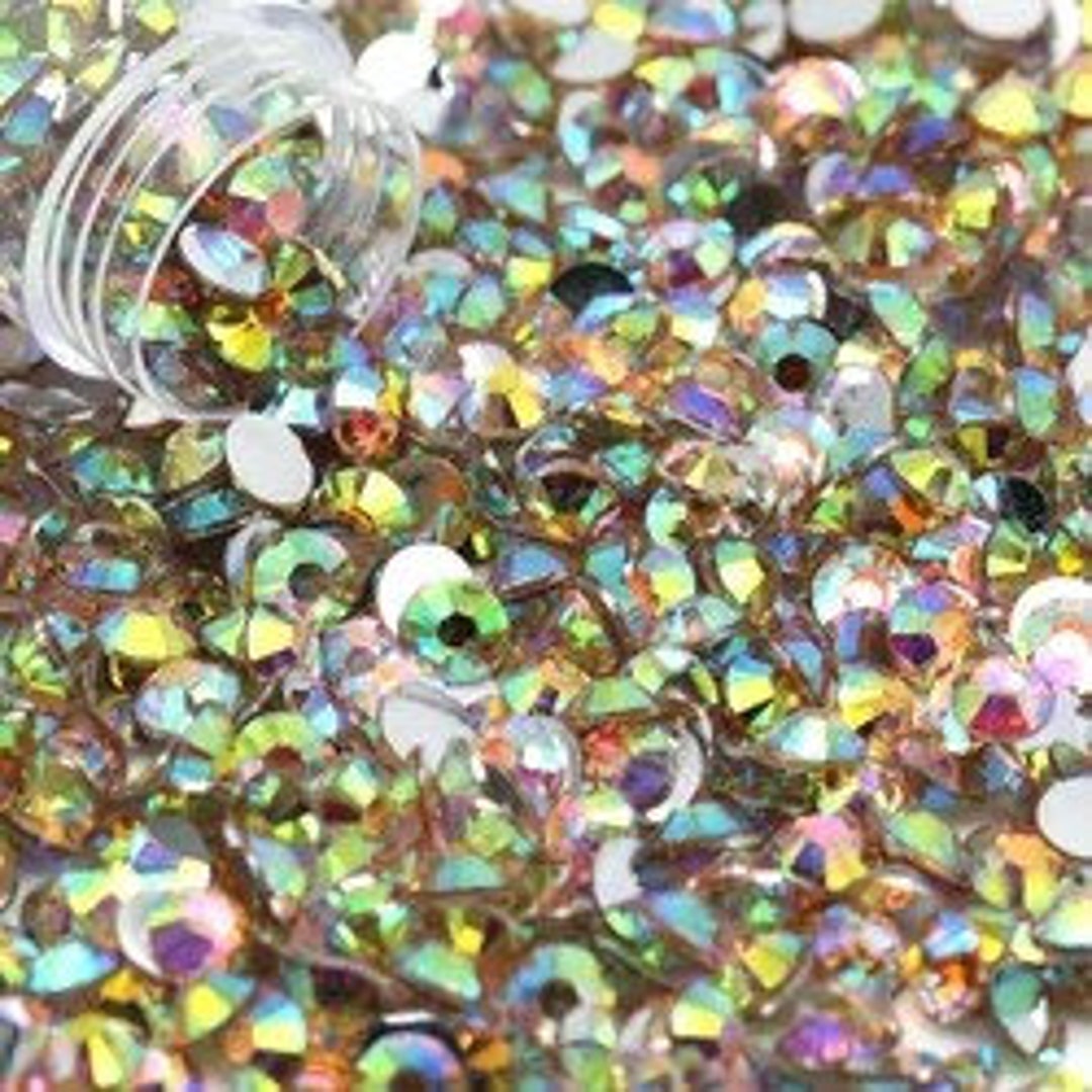 ◆25SS AAKAM AKM Rhinestone Raglan Half Top/2色◆ AUREHEN 10000PCs 2-6MM Clear AB Resin Flat Back Rhinestones