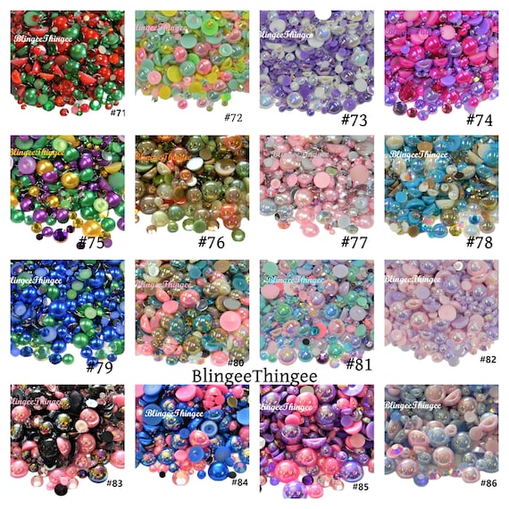 Face Rhinestones for Makeup 3 Colors Optional Mother Of Pearl Glue