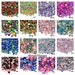 MIXES #71-134 Rhinestones and Pearls Mixed 30 GRAMS Flatback Faux Half Round Pearls Resin Flatback Rhinestones Mixed Sizes Choose Color 