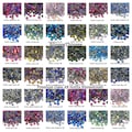HOTFIX PREMIUM Glass AB Rhinestones Bling Crystals Embellishments for Fabric Choose Color and Size ss6 ss10 ss16 ss20 ss30 High Quality