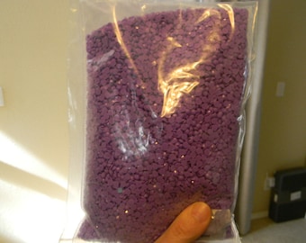 Bolsas de diamantes de imitación de resina gelatinosa plana morada opaca, sin recubrimiento AB, disponibles en liquidación al por mayor (3 mm, 4 mm, 5 mm).