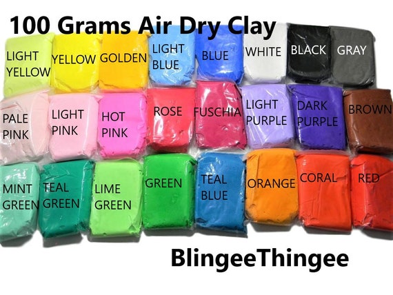 air dry clay in slime