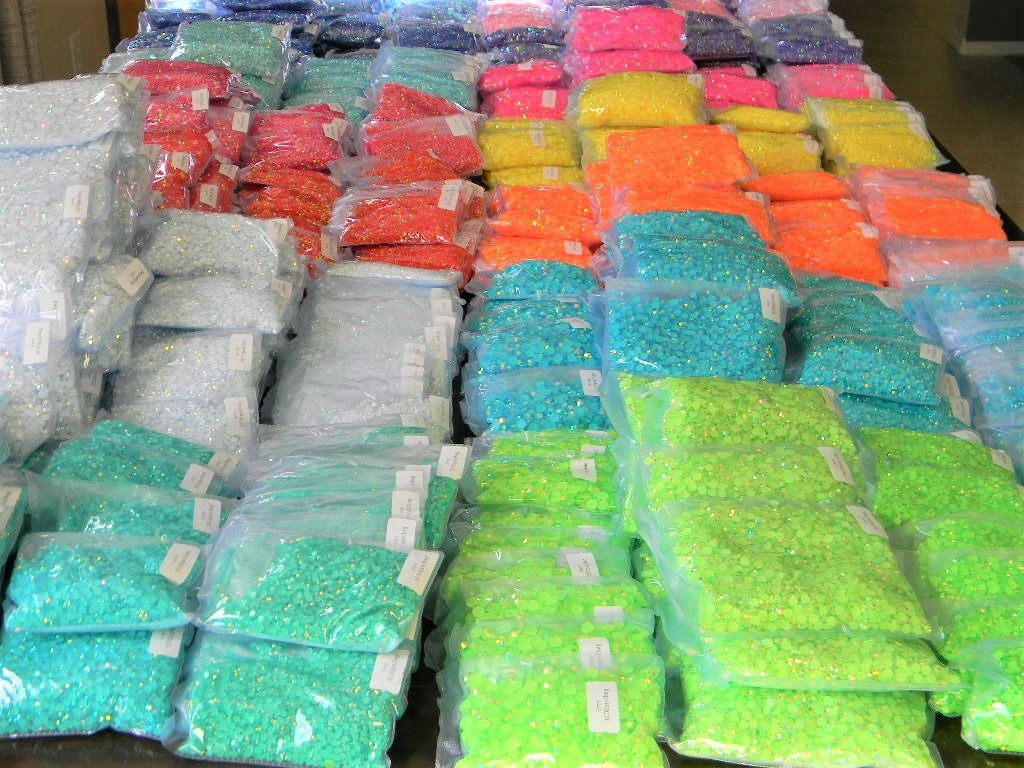 BULK 10,000 2MM Jelly AB Flatback Resin Rhinestones Candy Cab ss12 You Choose Color 3D Nail Art DIY Deco Bling Kit Supplies Embellishments