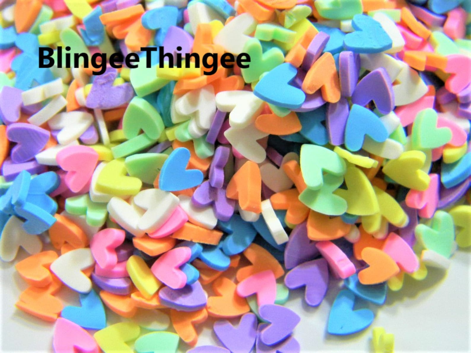 100 Grams Bulk FAKE SPRINKLES Wholesale You Choose Style Polymer Clay