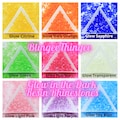 Glow in the Dark Resin Rhinestones Flatback Bling 3mm 4MM 5mm Choose Color and Size Nonhotfix