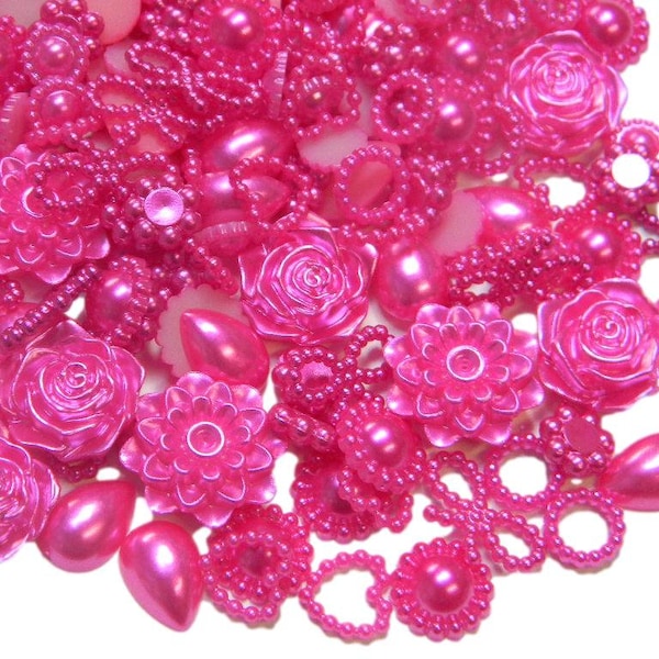 pearlized pink foams