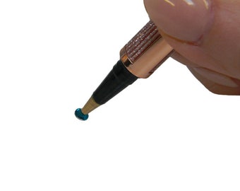 SUPERFINDINGS 2 Pcs Strass Sélecteur Perceuse Stylo Diamant Peinture Cire Stylos Diamant Peinture Accessoires Avec 14 Pcs Tête De Remplacement De Cire Conseils Pour Diamant Peinture Nail Arts