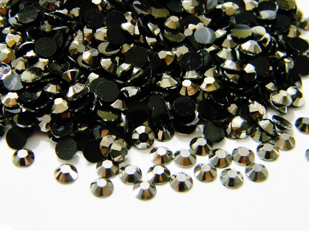 1000 Jet Hematite Gunmetal Color 2mm or 3mm or 4mm or 5mm or 200 6mm ...