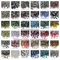 HOTFIX PREMIUM Glass Rhinestones Bling Crystals Embellishments for Fabric Choose Color and Size ss6 ss10 ss16 ss20 ss30 High Quality Faceted