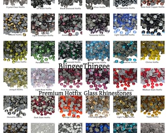 Christmas Themed Hotfix Rhinestones mixed colours size 2,3,4,5,6mm 300 per bag Christmas Themed Hotfix Rhinestones mixed colours size 2,3,4,5,6mm 300 per bag