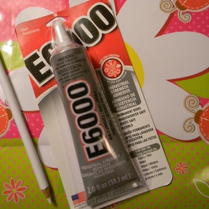 E6000 and Wax Pencil Rhinestone Picker Pencil 2 fl oz Industrial Strength Craft Adhesive DIY Deco Kit Decoden Supplies