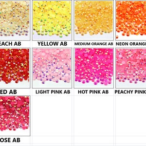 BULK 5000 5MM Jelly AB Flatback Resin Rhinestones SS20 Round Embellishments Craft Supplies Diy Deco Bling Kit Candy Cabs image 4
