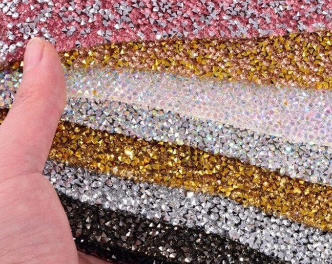 Hotfix Resin Rhinestone Sheets Chaton Jewel Sheet Mesh Banding Trim ...