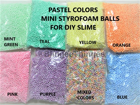 Foam Balls Mini Beads, Foam Slime Filler