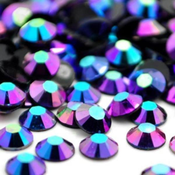 1000 5mm Montana Blue AB Flatback Resin Rhinestones ss20 High Quality 14 Facets Multi Faceted DIY Deco Bling