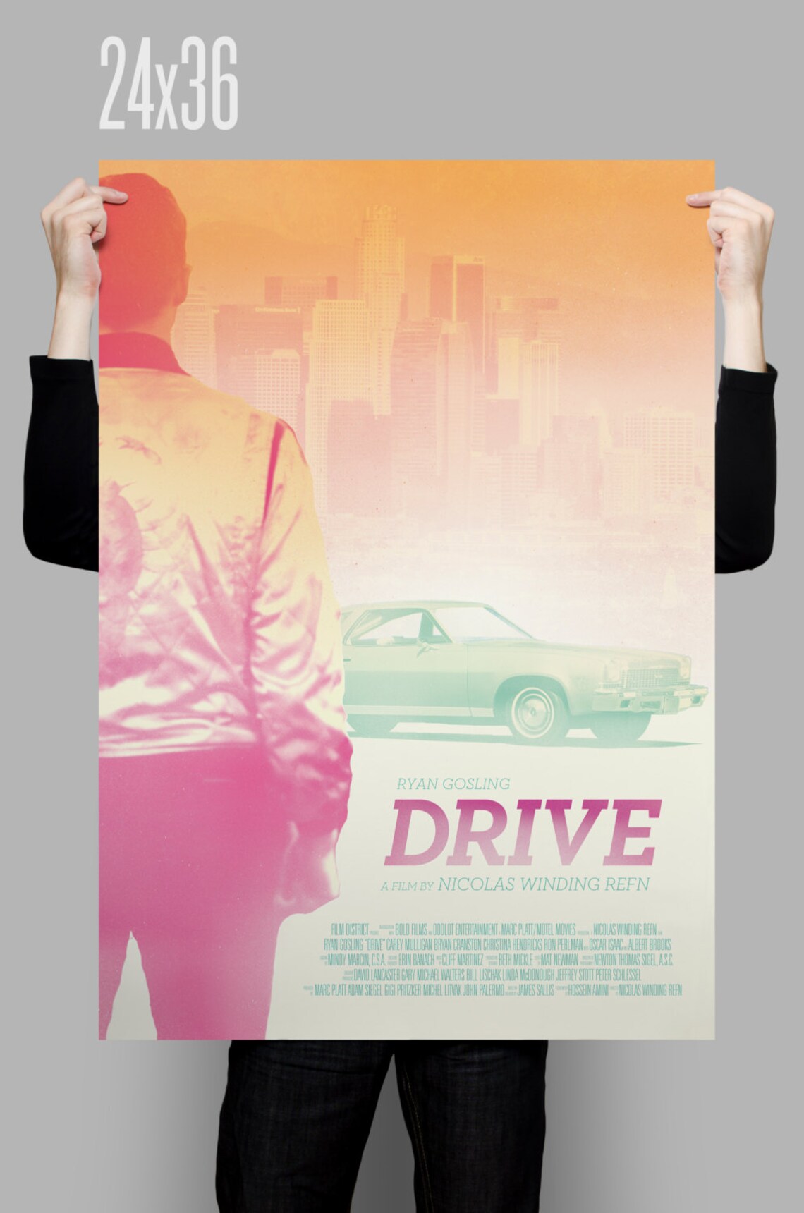 Drive Poster // Ryan Gosling // Movie Print // Home Decor // 11 X 17 ...
