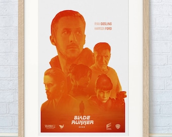 Blade Runner 2049 // Ryan Gosling // Harrison Ford // 11 x 17 // A3 // RIBBA 290 x 390mm