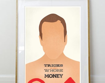 Tricks Are What A Whore Does for Money // GOB // Arrested Development Print // 11 x 17 // A3 // RIBBA 290 x 390mm