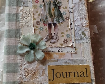 Dimensioni del diario shabby: 24,5 x 14,5 cm