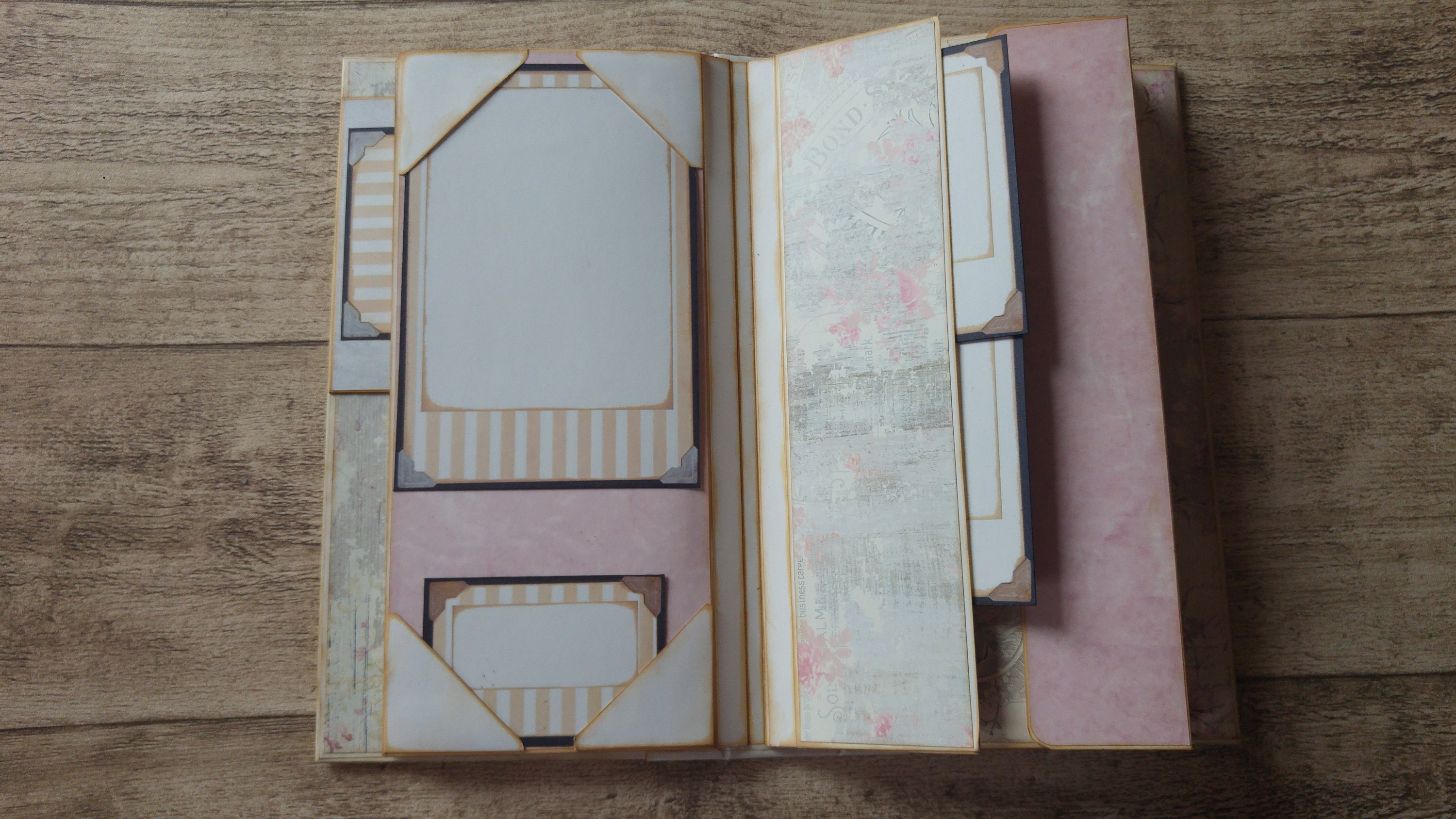 Large Photo Album With Photo Mats Size 25.5 X 14 Cm Etsy