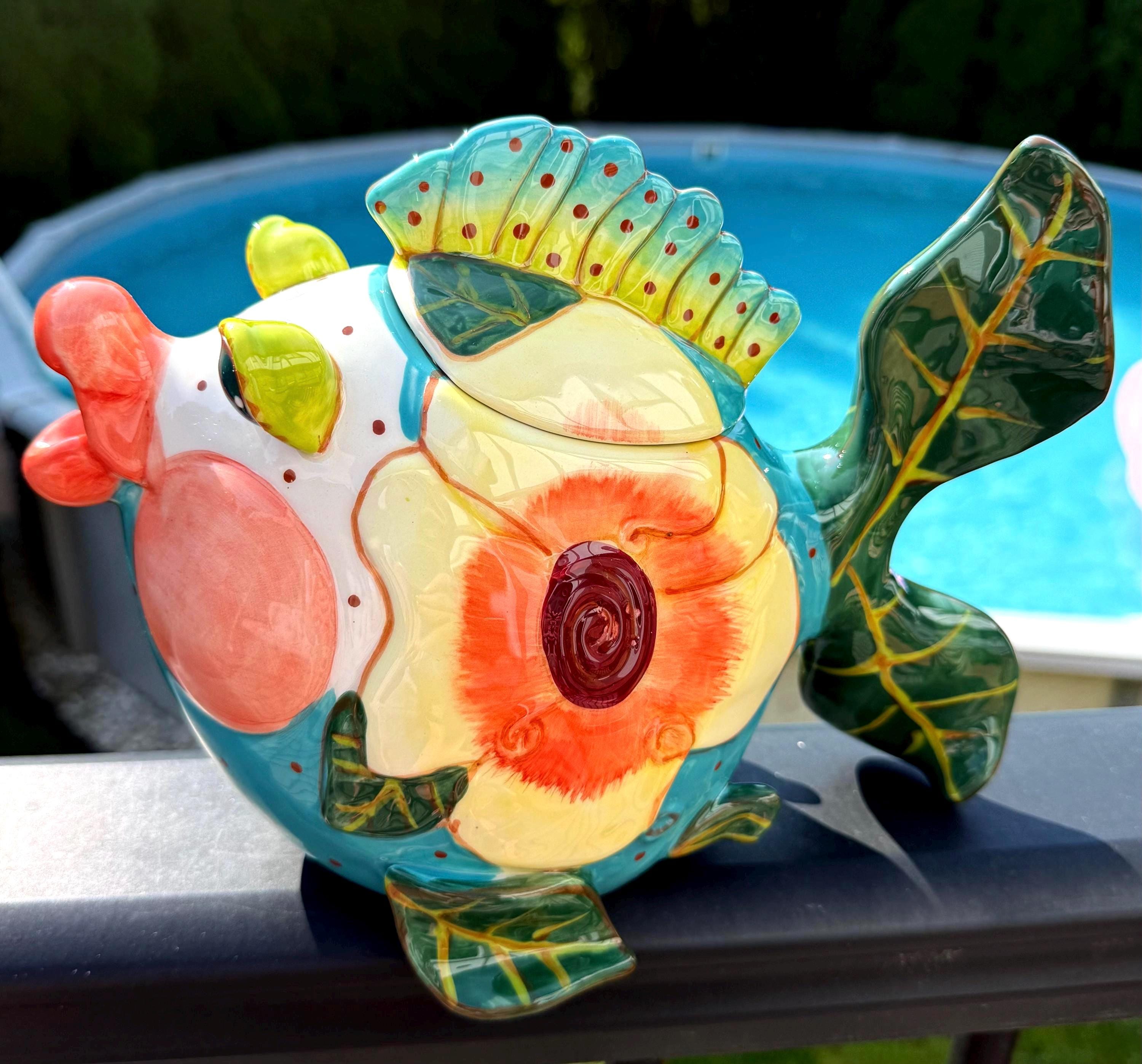 Fish Teapot - Etsy