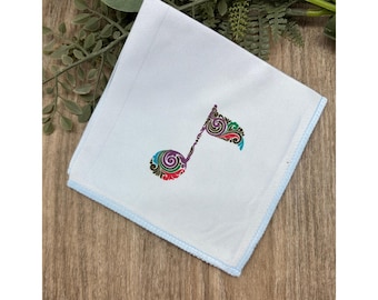 Instrument Cleaning Cloth - Eighth Note Design
