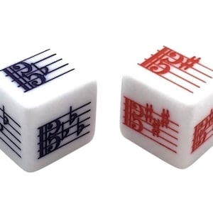 Key Signature Dice Alto Clef