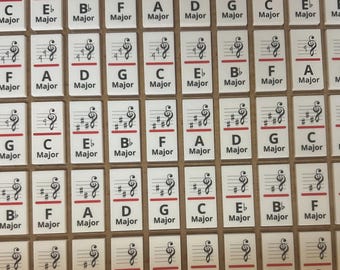 Music Key Signature Domino Game