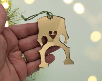 Cello Bridge Ornament