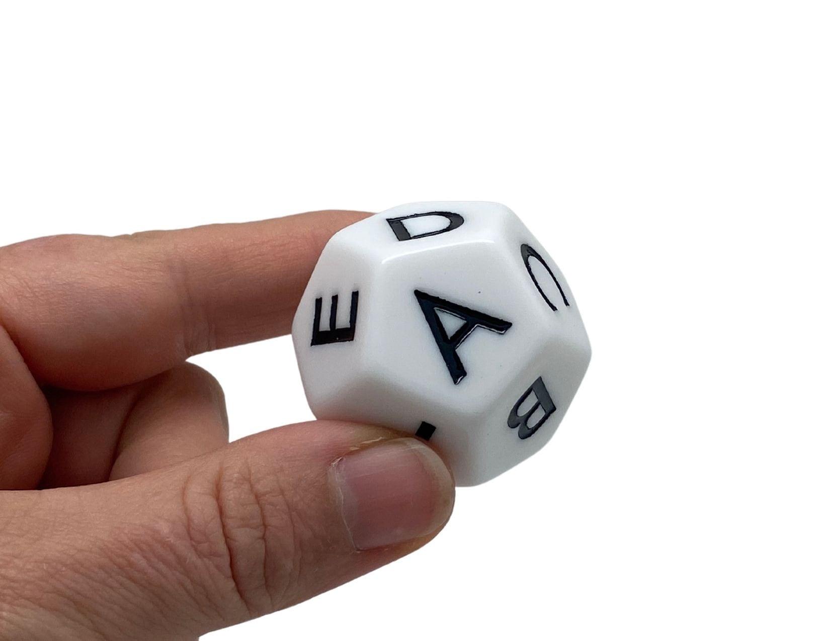 Chromatic Scale Dice: 12-sided Musician's Tool (33mm) - Etsy