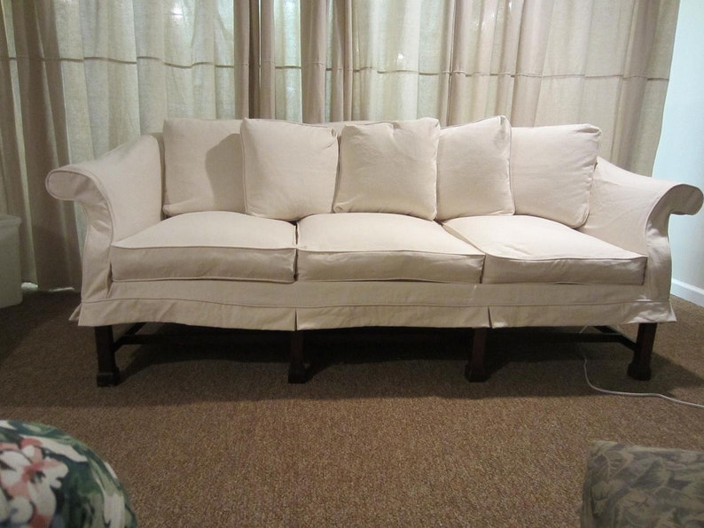 Custom Slipcover for any 6 cushion sofa use your 914 ounce Etsy