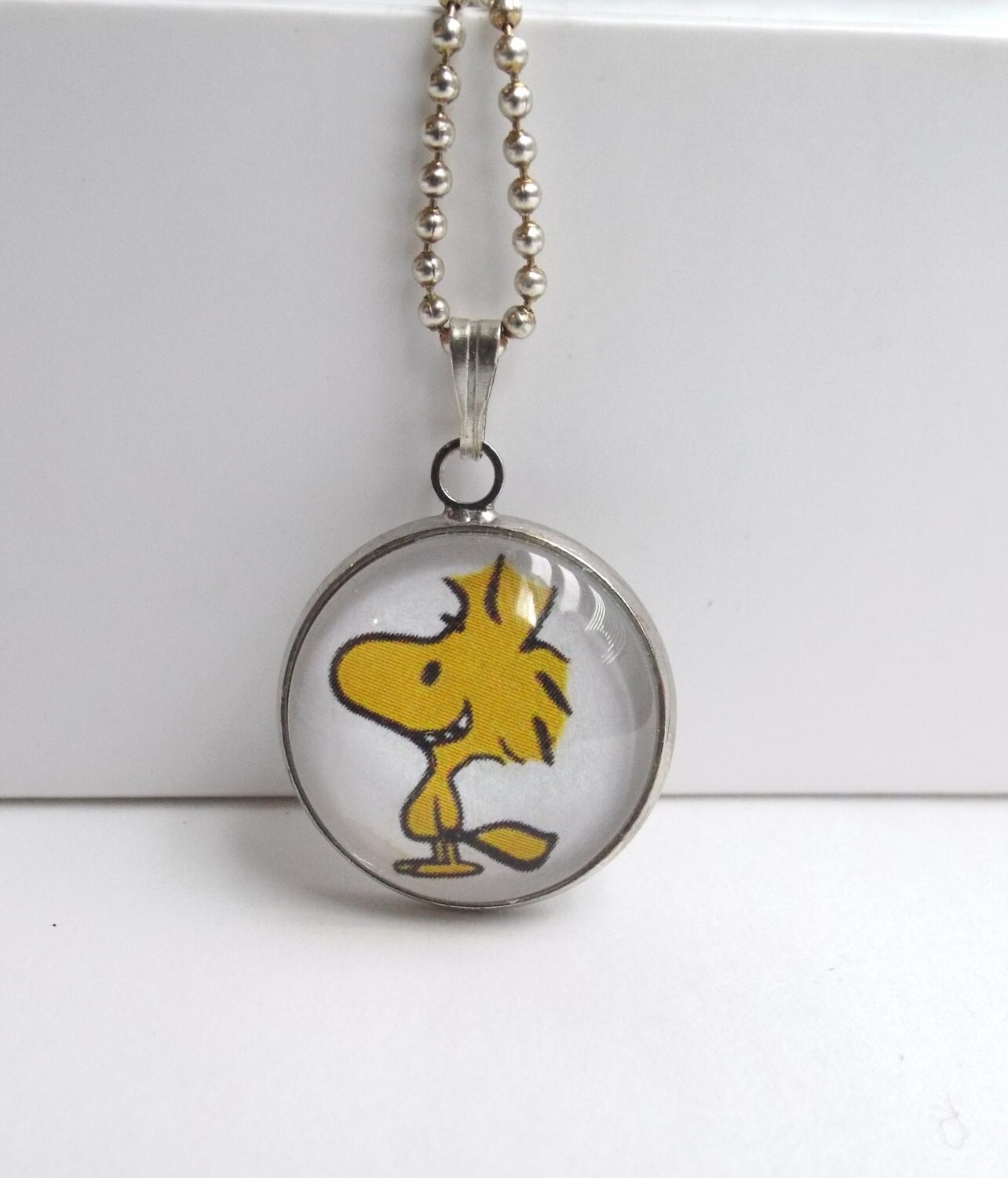 Woodstock necklace Snoopy pendant Peanuts jewelry kids Etsy