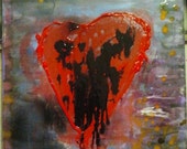 Original Gemälde Acryl Sprühfarbe