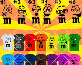 Costume Iron On, Halloween Costume, Costume Shirt, m and m costume, m and m shirt, easy costume, costume shirt, diy costume shirt, halloween