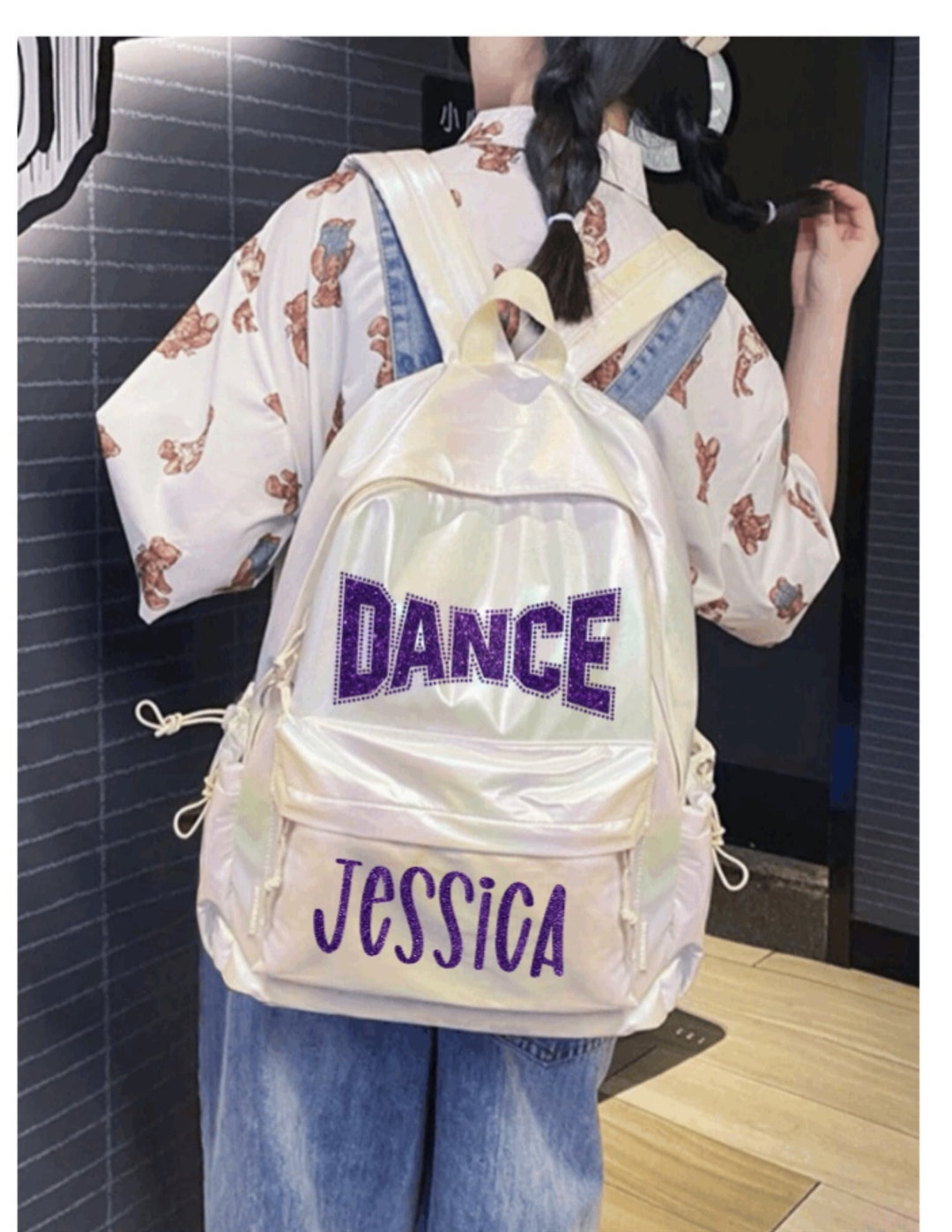Custom Dance Backpack Personalized Dance Bag Dancer Bag Dance Team