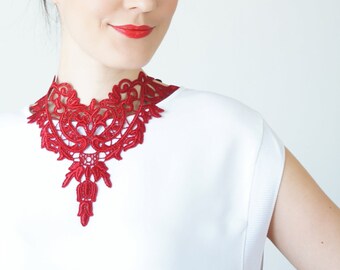 Birthday Gifts For Her For Mom One Of A Kind Gifts For Teens Lace Necklace Bib Necklace Holiday Outfit Fashion Valentines Day/ VORANAI