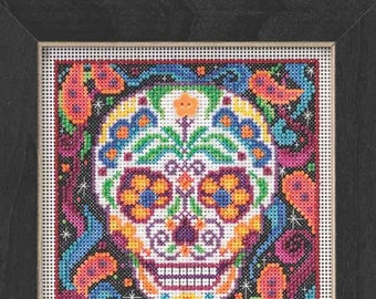 10/% Off Mill Hill Amarillo Calavera Charmed Ornaments X-stitch//Bead Kit