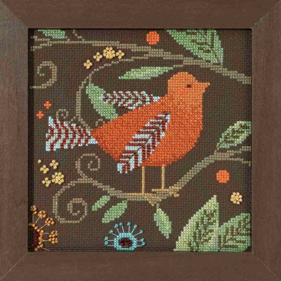 MILL HILL BLOOMS and BLOSSOMS Counted Cross Stitch Kit Debbie Mumm TULIPS