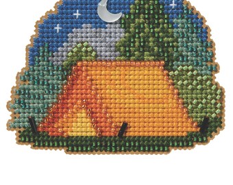Tent Counted Cross Stitch Kit Mill Hill 2026 Spring Bouquet MH182611