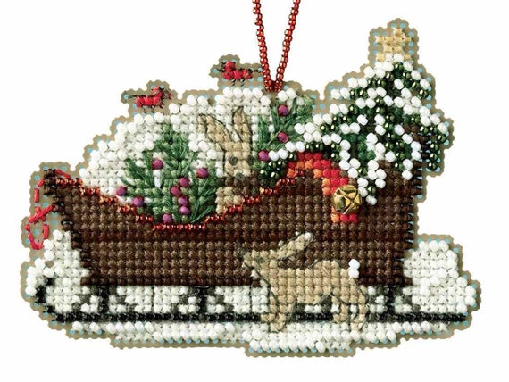 10/% Off Mill Hill Amarillo Calavera Charmed Ornaments X-stitch//Bead Kit