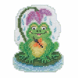 My Pad Beaded Cross Stitch Kit Mill Hill 2020 Spring Bouquet MH182015