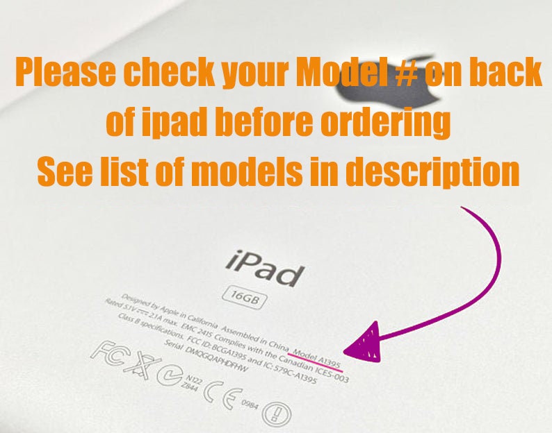 The Kiss iPad Case, iPad Pro Case, iPad Air Case, iPad Mini Case, Leather iPad Case image 3